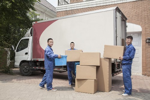 Man and van helping with a move in North London