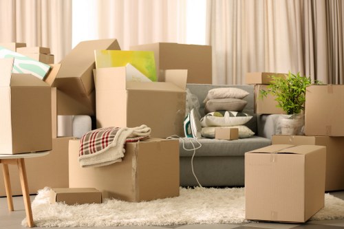 Careful wrapping and boxing service for a flat or house in Kentish Town